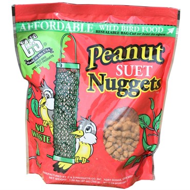 C&S Peanut Suet Nuggets