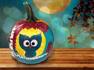 Owl Moon Pumpkin Paint & Sip
