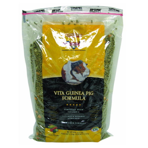 SUN SEED COMPANY VITA GUINEA PIG FOOD, 6 LBS.