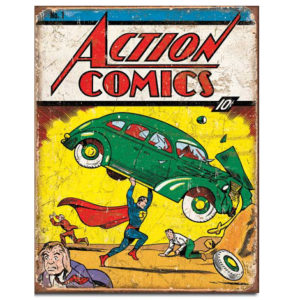 Action Comics No. 1 Cover Tin Sign