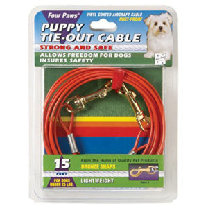15' Puppy Tie Out Cable