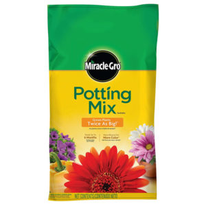 MIRACLE-GRO POTTING MIX, 1 CU.FT.