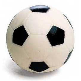 Ethical 2-Inch Latex Soccer Ball Dog Toy