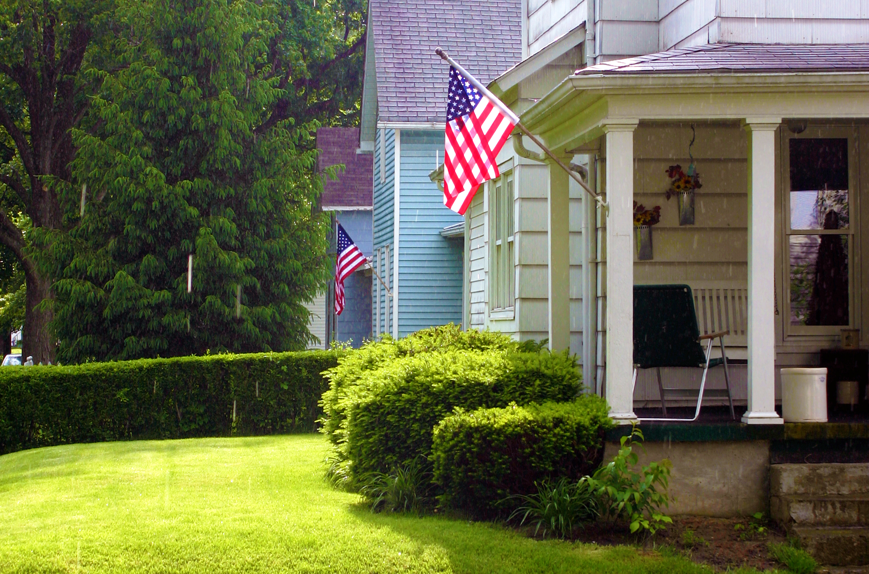 Patriotic Home for Independence Day