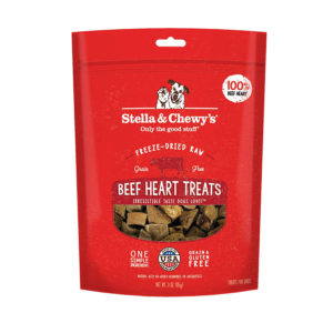 Stella & Chewy's Beef Heart Dog Treats, 3 oz.