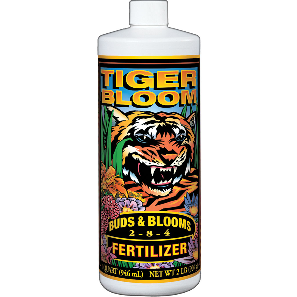 FoxFarm Tiger Bloom Liquid Plant Food, 1Quart Alsip Home & Nursery