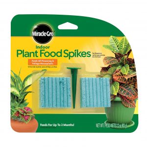 Miracle-Gro Indoor Plant Food Spikes for Flowering and Foliage Houseplants