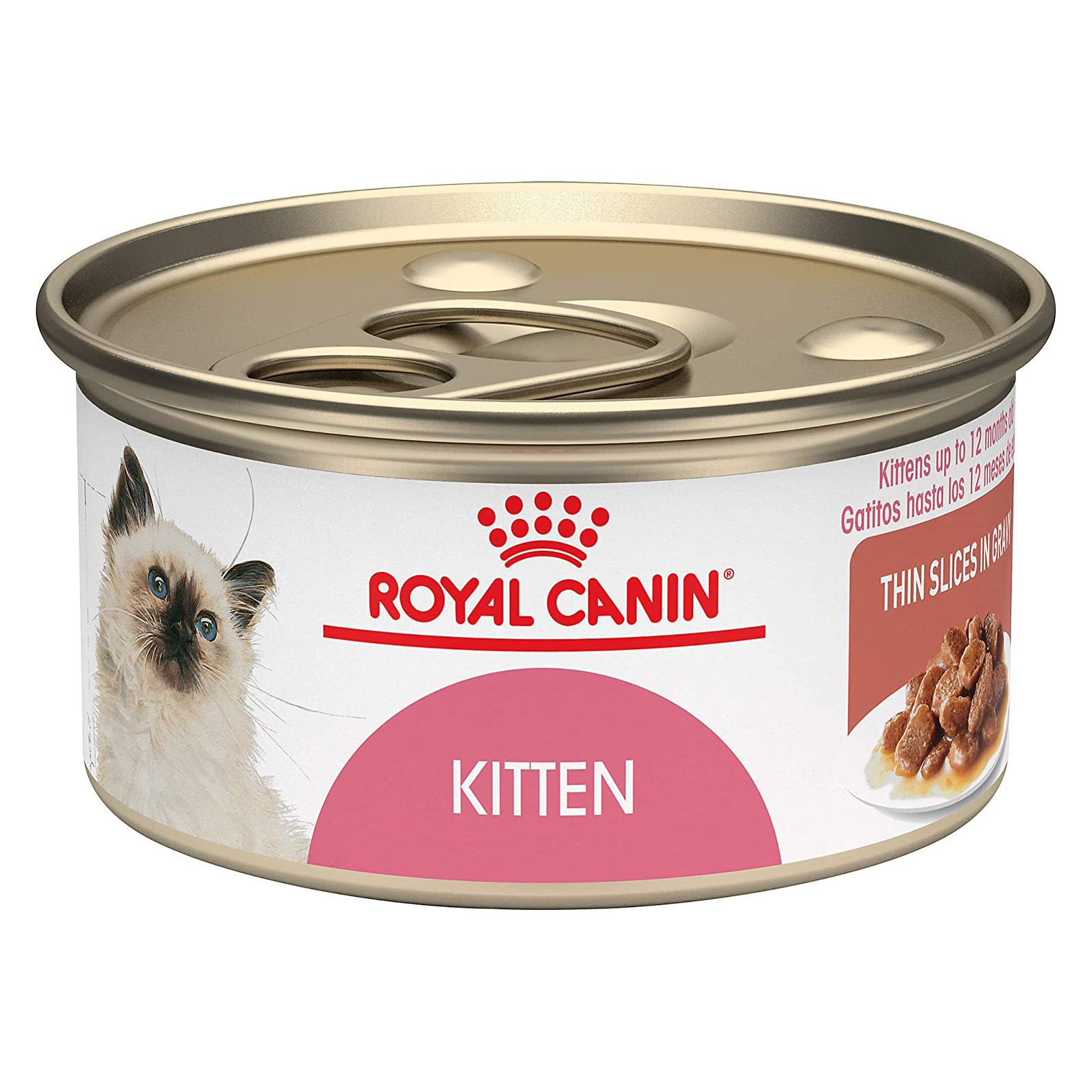 Royal Canin Kitten Thin Slices in Gravy, Canned Cat Food, 3 oz Alsip