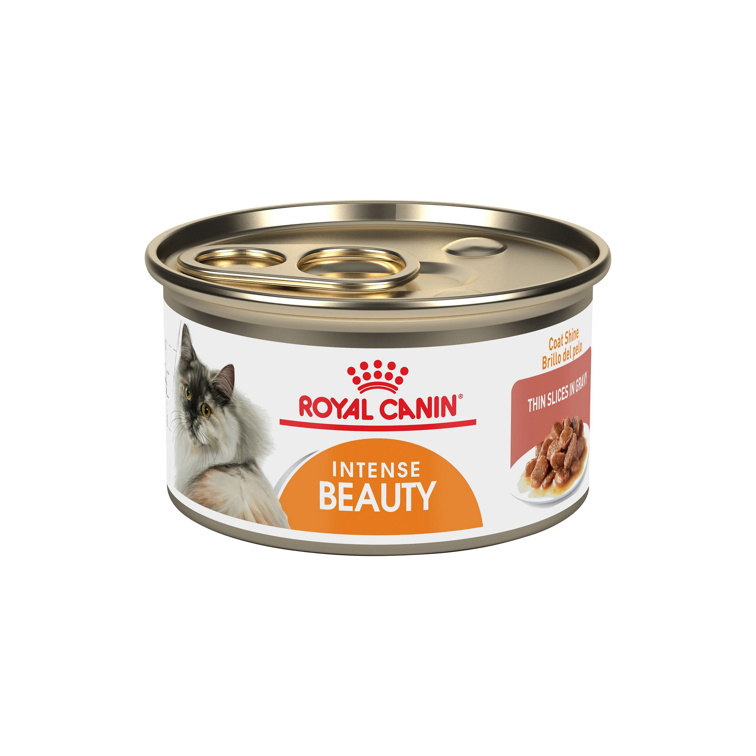 Royal Canin Intense Beauty Thin Slices in Gravy, Canned Cat Food, 3 oz