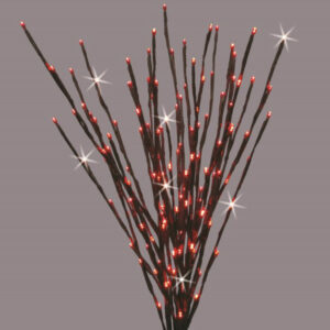 Holiday Bright Lights, 36"Light Burst LED Red Strobe