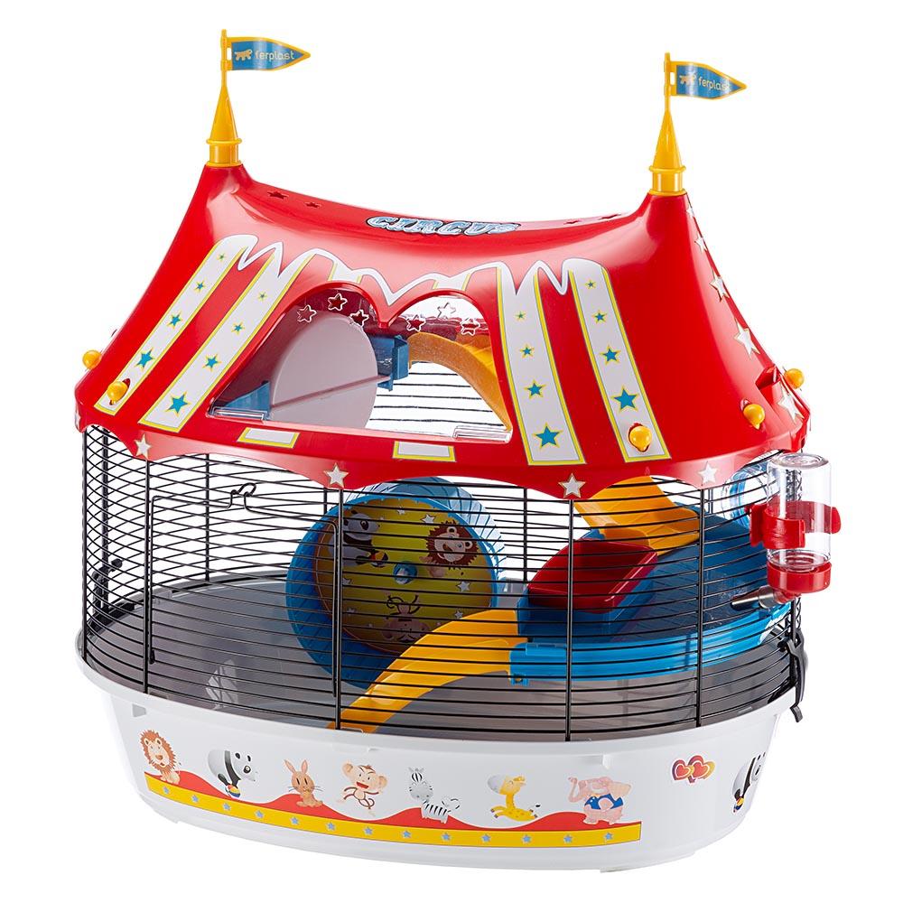 Peru Oranje Cyberruimte Ferplast Circus Fun Hamster Cage - Alsip Home & Nursery