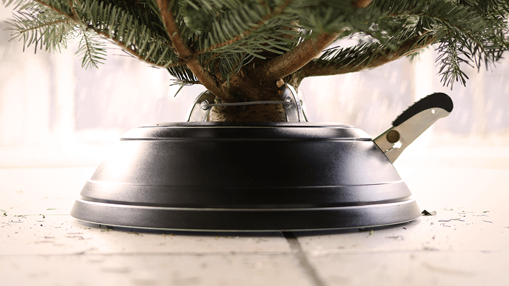 rotating Christmas tree stand Alsip nursery