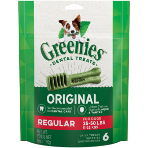 Greenies, Regular Brush Sticks, 6pk