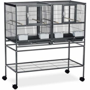 Prevue, Deluxe Divided Bird Cage W/Stand