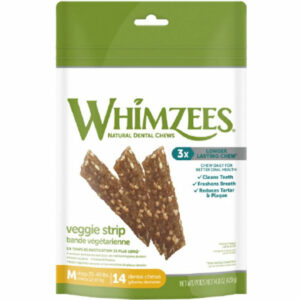 Whimzees, Veggie Strip, Medium