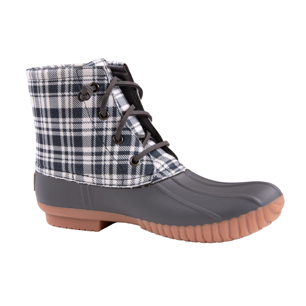 Simply Southern, Plaid Gray Boots, Assorted Sizes - Alsip Home & Nursery