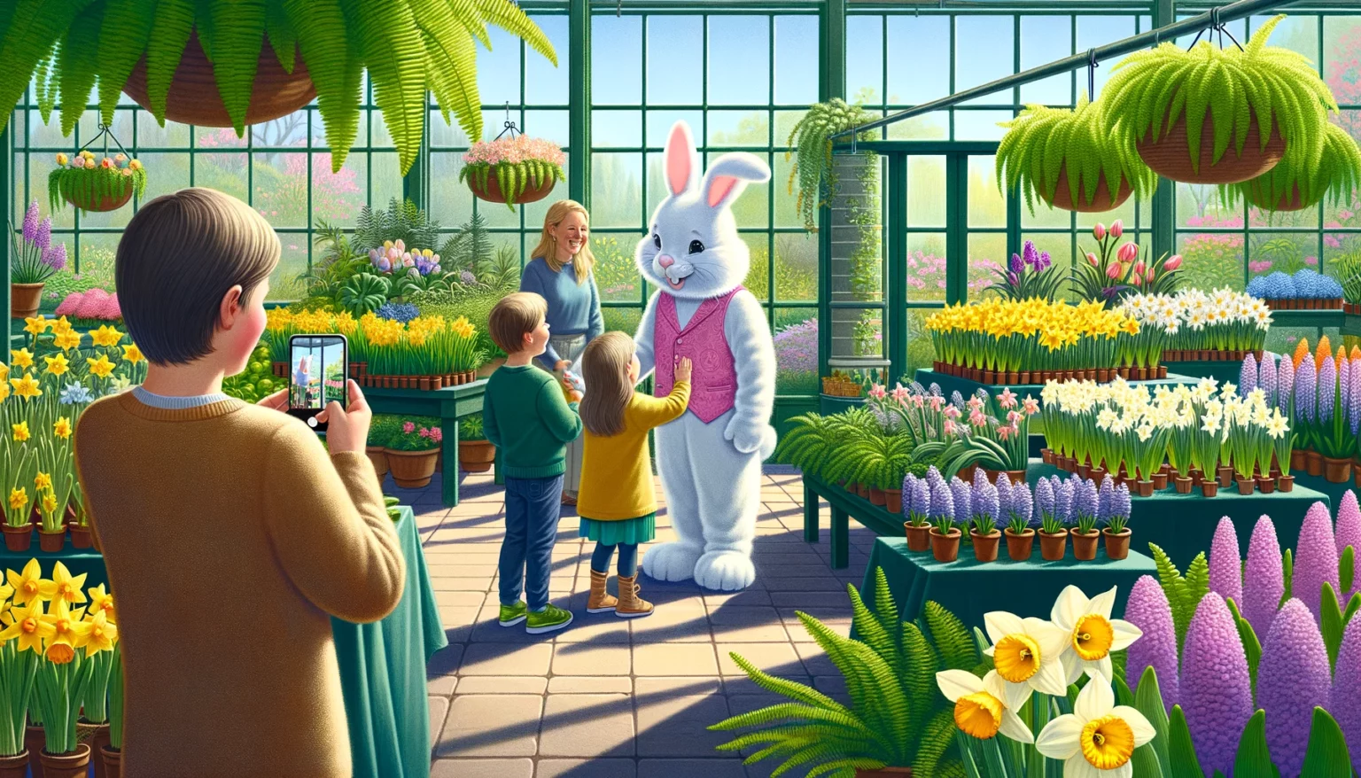Easter Bunny Scavenger Hunt at Alsip Home & Nursery