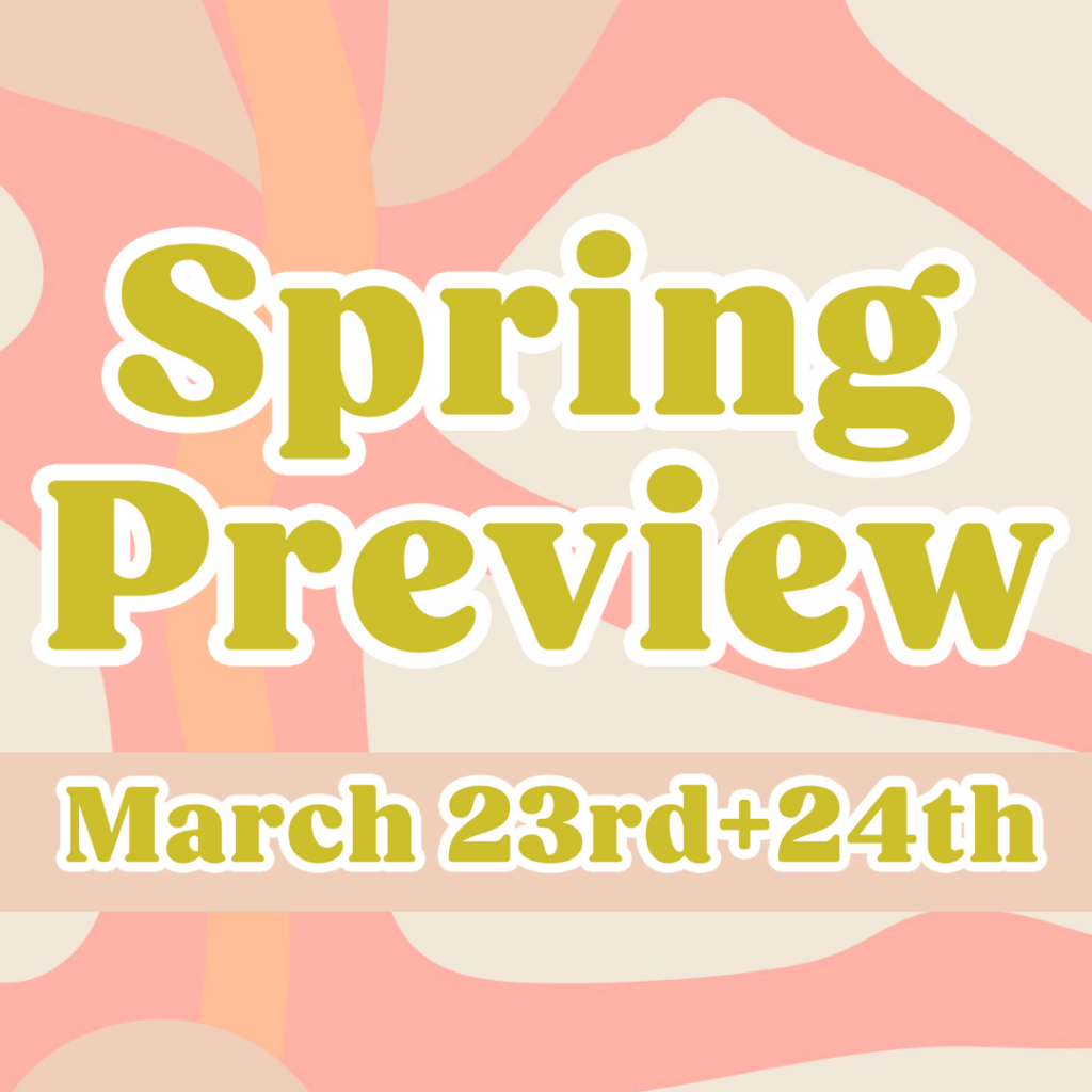 Spring Preview Webslide (1080 x 1080 px)